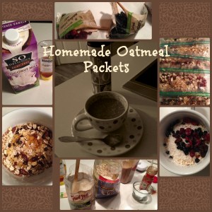 homemade oatmeal packets